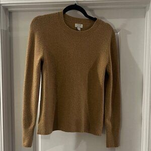 J. Crew Camel Crew Neck Sweater